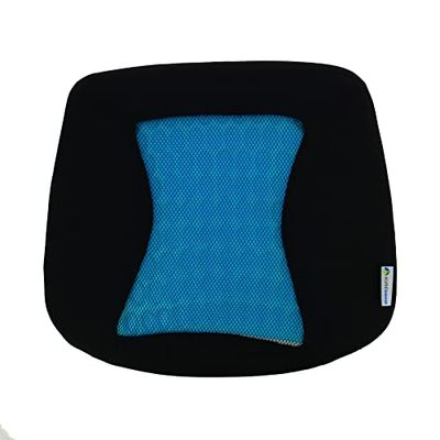 Kine Travel 169842 Coussin Correcteur Assise pour Voiture, Ergonomique, Approuvé par Un Kinésithérapeute