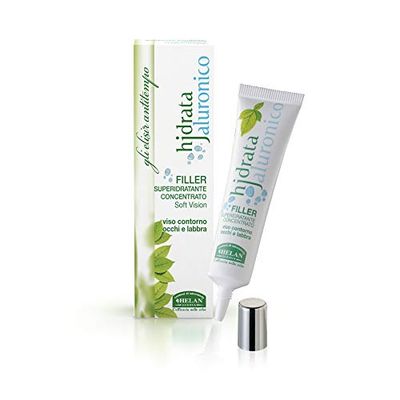 Helan Elisir Antitempo - Anti-Wrinkle Eye Cream, Lip, & Face Cream for Skincare with Triple Action Hyaluronic Acid, Vegan Antiage Under Eye Cream & Moisturising Concentrated Filler, Made in Italy 15ml