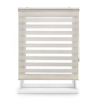 Rollertor Verona Estore de enrolar em tecido, cru, 125 x 175 cm
