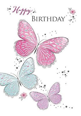 Biglietto di auguri di compleanno tradizionale – 17,8 x 12,7 cm – Piccadilly Greetings