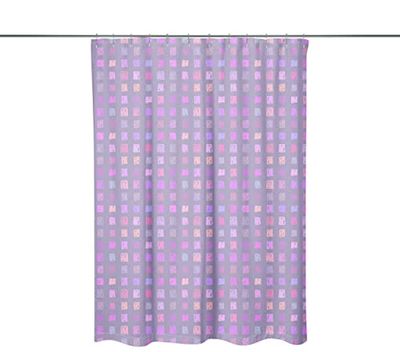 Bonamaison Digitally Printed Shower Curtain, 1 Piece 150x200 Cm - Designed And Manufactured in Turkey