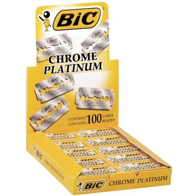 Bic 810923 Żyletki, Srebrny, 100 szt.