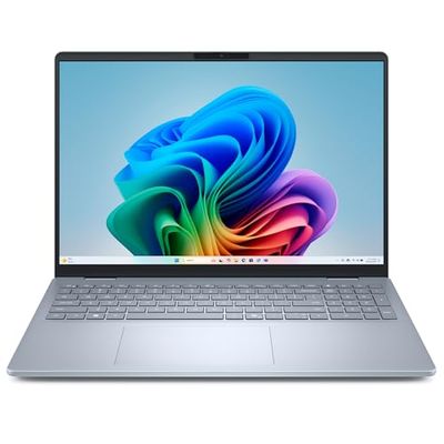 Dell 16 Plus DB16250 Ordinateur Portable Copilot+ 16'' 16:10 2.5K (2560x1600) écran, Intel Core Ultra 7 Series 2, 16GB RAM, 1TB SSD, Graphique Intel Arc, Clavier AZERTY, Windows 11 Home, Bleu