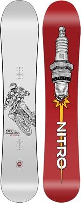 Nitro Alternor BRD´25 Snowboards Directional True Camber All Terrain Mid-Wide à Large 154