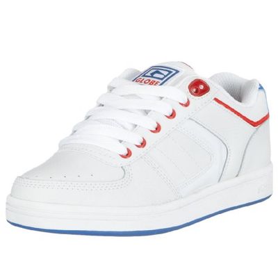 Globe - Zapatillas de Deporte de Cuero para niña, Color Blanco, Talla 36
