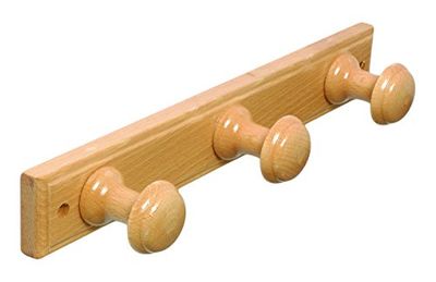 Brinox B30200Y Cabide, 35 x 5,5 x 7,4 cm, cor de carvalho