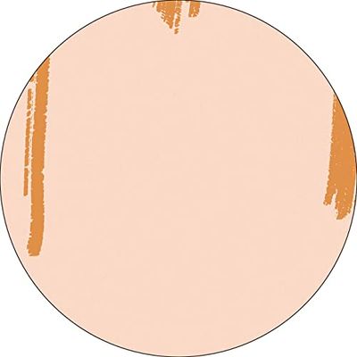 Bonateks, Round Digital Printed Mouse Pad, Non-Slip Base, for Office and Home, Diameter:22cm