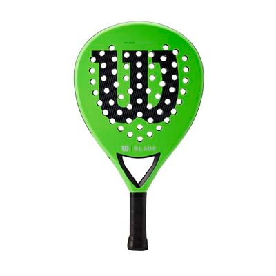 Wilson Padel-Racket Blade Team v2, Fibreglass/EVA, 370 g, Green, WR067421U2