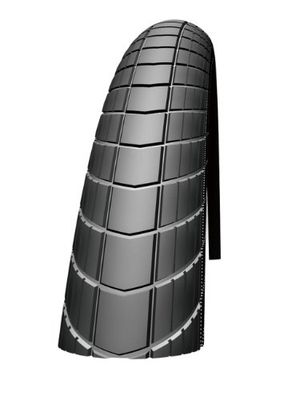 Schwalbe fietsband Big Apple Raceguard 55-406 B/B-SK+RT HS430 EC 67EPI, zwart, 20 x 2,1 inch