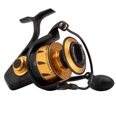 PENN Spinfisher Vi Moulinet Spinning Solide Résistant à l'Eau Salée pour la Pêche en Mer en Bateau, Pêche au Leurre, Pêche en Kayak, Excellent Rapport Qualité Prix
