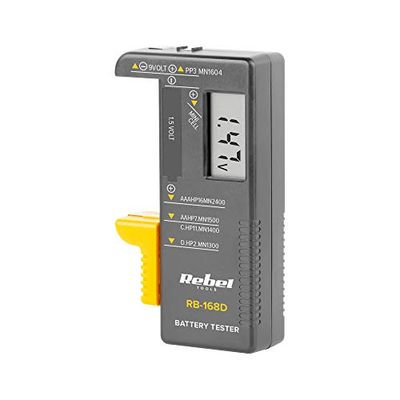 Rebel MIE-RB-168D - Comprobador de batería