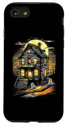 Carcasa para iPhone SE (2020) / 7 / 8 Casa encantada Fantasma espeluznante Casa fantasma Halloween