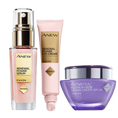 ANEW Protinol Power Platinum regime with Serum, eye cream and day cream