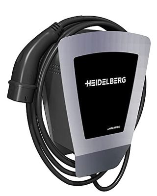 HEIDELBERG Wallbox Home Eco | Made in Germany | 11 KW pour véhicules électriques & Hybrides | pour garages & extérieurs | Résistant aux intempéries | Câble de 7,5m