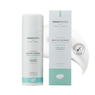 Green People – mild rengöring och make-up borttagning – naturlig och biologisk med kalendula & squalan – SLS & alkoholfri – Vegan & Cruelty Free, 150 ml