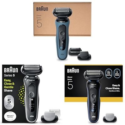 Braun Shavers Bundle 52-A1820si, 51-W1600s and 52-B1600s