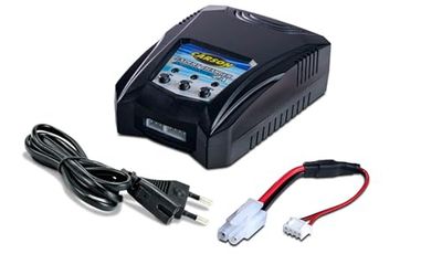Carson 500606092 Expert Charger Allrounder LiPo/NiMh 2A - Cargador, Cargador RC, Cargador rápido para baterías NiMH