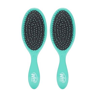 Wet Brush Genuine Amazon Exclusive Aqua Detangler Hair Brush, Ultra Soft IntelliFlex Bristles, Detangling Hair Brush, Glides Through Tangles, All Hair Types (Wet and Dry Hair) for Women