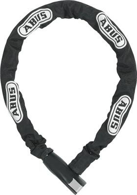 ABUS Steel-O-Chain 880 Chaîne-antivol – Antivol de vélo en acier durci – Avec cylindre automatique – Niveau de sécurité ABUS 8, Noir