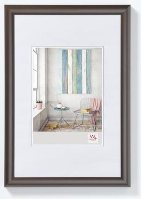 walther design Moldura de aço 20 x 30 cm moldura de plástico Trendstyle KP030D