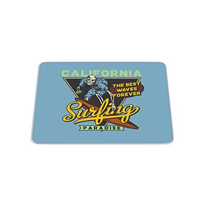 Bonamaison, Rectangle Digital Printed Mouse Pad, Non-Slip Base, for Office and Home, Size: 22 x 18 cm