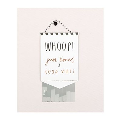 Hallmark 25490577 Fun Times Kaarten Card ''Whoop'' - Klein [Oud model]
