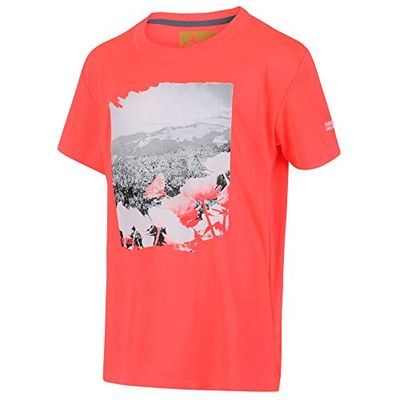 Regatta Unisex Kids Alvarado V' Active Printed T-Shirts/Polo's/Vesten