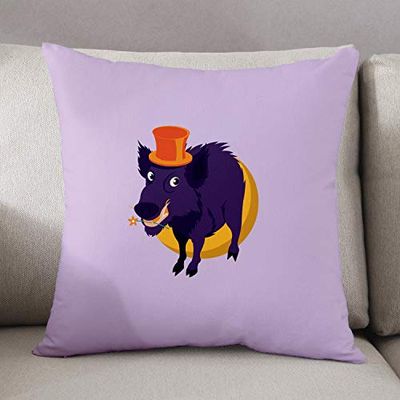 Bonamiason Decoratieve kussenslopen 45x45 cm, Kussenhoezen Bank, Decoratieve Kussenhoesjes, Kussensloop Sierkussen Kerstmis - Ontworpen en geproduceerd in Turkije