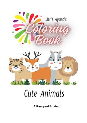 Little Ayard's Coloring Book: Cute Animals