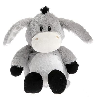 PELUCHO - Peluche Borsa dell'acqua calda Ane - Made in France - Lavanda e grano - Calore - Benessere - Morbidezza - Borsa dell'acqua calda secca - Borsa dell'acqua calda - Borsa dell'acqua calda per