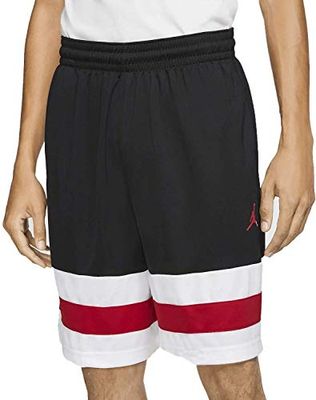 Nike M J Jumpman Short de Sport pour Homme S Rouge/Noir/Blanc/Noir