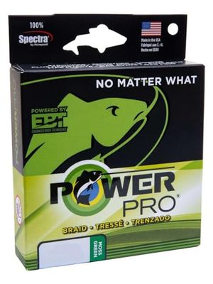 Power Pro - Spectra Line 1370, Color Verde, Talla 0.410 mm