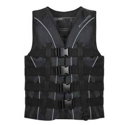 DISMARINA PLASTIMO Nuevo 2024-Solva 50N F/E Ski Bouyancy Aid Black S-XS, P200315 Other, meerkleurig, één maat