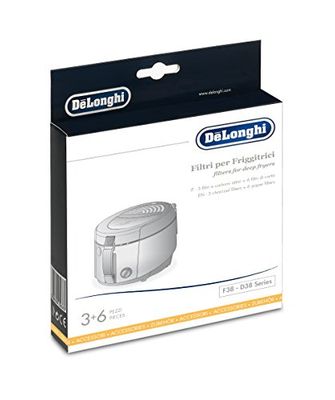 De'Longhi FIL.F38 Set Filtri per Friggitrici per Modelli F38 - D38