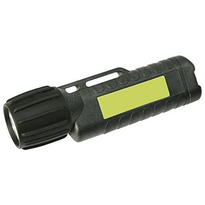 Underwater Kinetics 3AA-CPO TS - Lampada da Casco, con batterie e Strisce fosforescenti, Colore: Nero