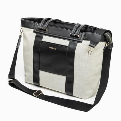 Sunveno Changing Bag, Travel Changing Bag, Messenger with Changing Mat, Commuter Bag for Mum, Shoulder Bag, Handbag, Shoulder Bags, black, Retro