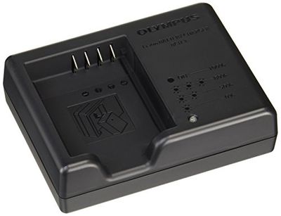 Olympus BCH-1 Caricabatteria per BLH-1 per E-M1II, Nero