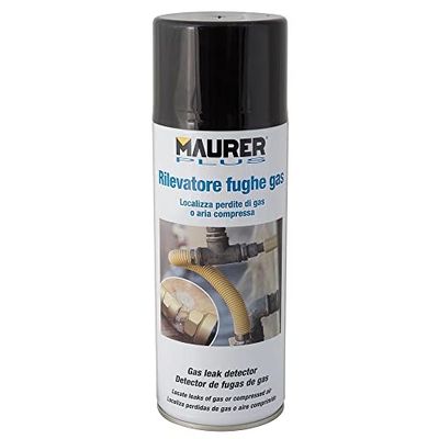 MAURER 12060366 Spray Detector de fugas de gás 300 ml, multicolorido, a embalagem pode variar