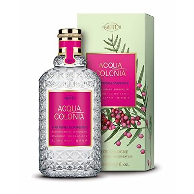 4711 Acqua Colonia Unisex Eau de Cologne Spray, Pink Pepper and Grapefruit 170 ml