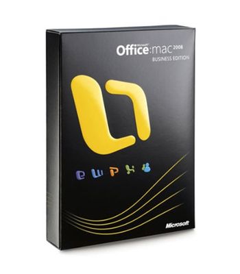 Microsoft Office Mac Business Edition 2008 Version Upgrade DVD (MAC) [import anglais]