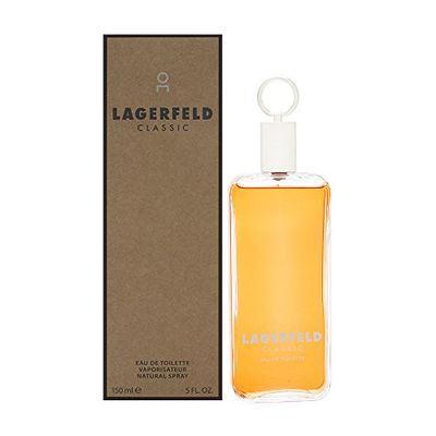 LAGERFELD Homme Classic by Karl Lagerfeld Eau de Toilette Spray 150ml, Multicoloured, Pack of 1