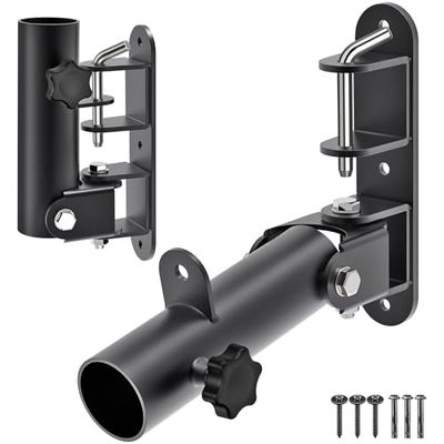 Kipika Wandmontage Landmine Bevestiging voor 2 inch Olympische Bars - Heavy Duty T-Bar Rij Platform met Swivel - Ideaal voor Thuisgym Workouts