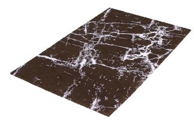 Kleine Wolke Tapis de Bain Como, 70 x 120 cm, Marron Noyer