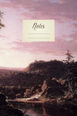 Notes: Lined Notebook Journal with Classical Vintage Art Aesthetic Design, 6x9, Ruled, 120 Premium Pages, 510