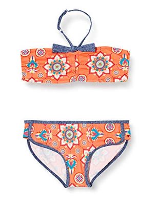 Fashy Mädchen Bikini Haut Garçon, Motif Multicolore, 164 cm