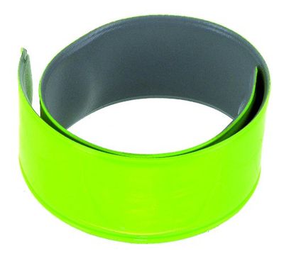 M-Wave Reflektband, självrullande, neongul, 30 x 340 mm
