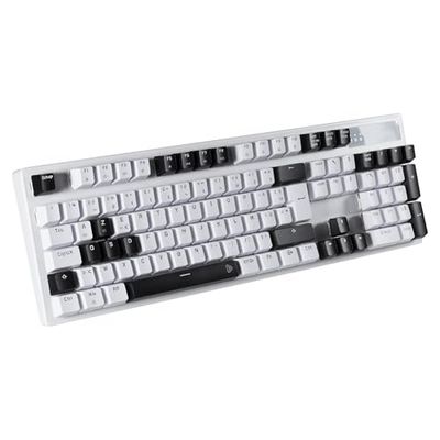 Onlan – CA-350-Yang W – Tastiera Gamer espansa – Wireless Bluetooth & 2.4Ghz- Interruttore meccanico Rosso – Anti ghosting Completo N-Key Rollover
