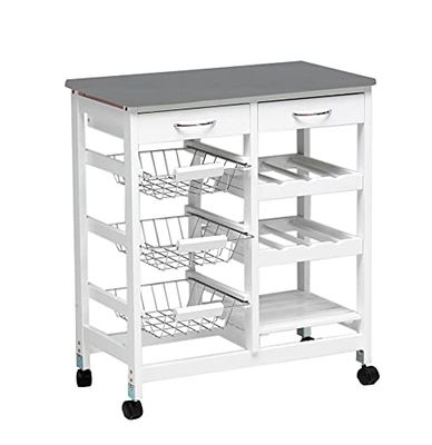 Closet 7040028011 keukenwagen van roestvrij staal