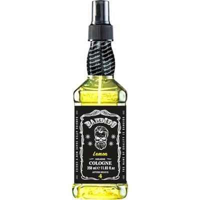 Bandido Aftershave - Agua aromática para hombre de limón, 350 ml, refresca, refresca, aroma de larga duración, evita quemaduras de afeitado Kolonya cuidado después del afeitado (limón, 350 ml)