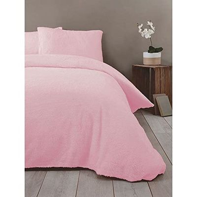 Rapport Home Rapport - Set copripiumino super caldo, per letto king size, colore: Rosa